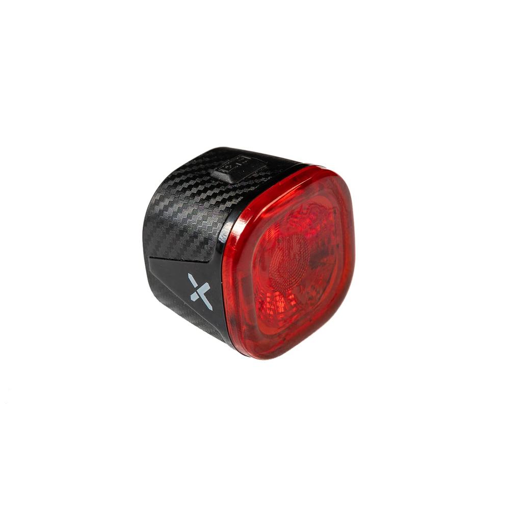 XOSS XR01 Bicycle Tail IPX6 Automatic with Brake Safety Includes Japanese Instruction Manual Light, Waterproof, Type-C Rechargeable, On/Off, Sensor,