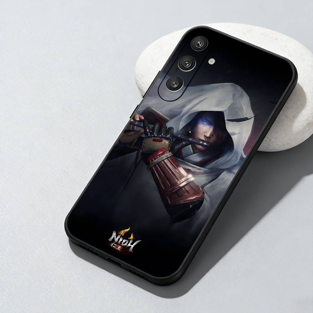 Game N-Nioh Pritend Phone Case For Samsung Galaxy A73,A72,A71,A70,A52,A51 Others Soft Black Cover