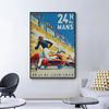 24 HEURES DU MANS Posters and Prints Vintage Racing Canvas Paintings Wall Art Picture for Living Room Home Decoration No Frame