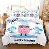 Set Letto Grizzy e i Lemming Ragazzi Ragazze Misura Singola Queen Copripiumino Federa Letto Bambini Adulti Moda Tessile per la Casa