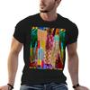 Kantha Silk India Saries Repurposed Into Boho Goddess TShirt Cotton Tshirt 100 TShirt