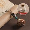 Green Sandalwood Vintage Hollow Sachet Keychain Aromatherapy Pendant