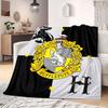 HarryPotter Home Decor Flannel Blanket Print Cartoon for Sofas Beds Bedrooms Chairs Travel Picnics Great Gift Idea Various Sizes
