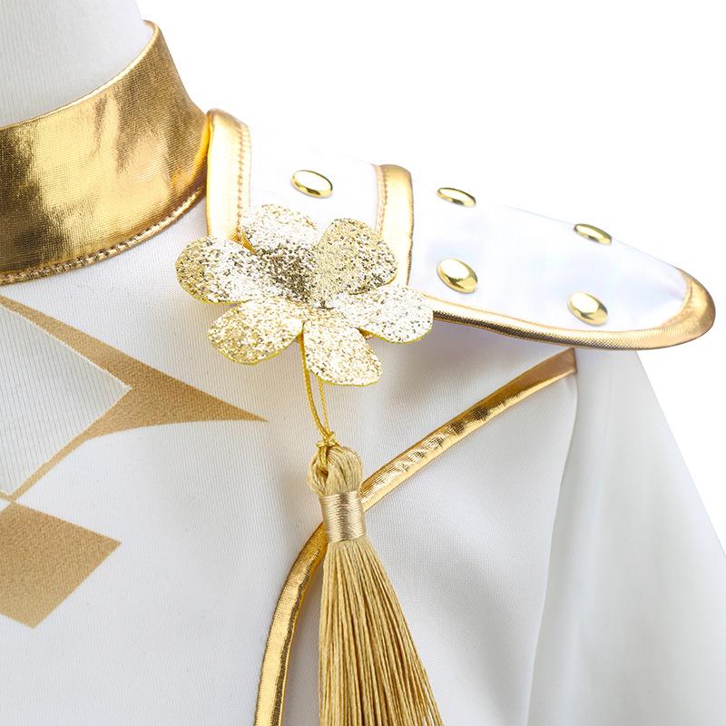 Kids Girls Kpop Hunter Singer Costume Halloween Carnival Stage Performance Cosplay Costume 3-piece Halloween Party Costume Set