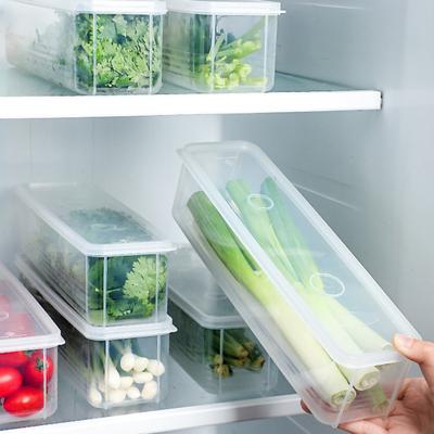 1/2/3/4Pcs Food Storage Box 1.3L Stackable Pasta Organizer Large Capacity Airtight Fridge Container