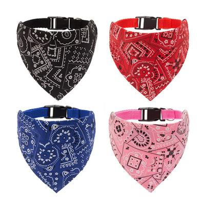 Hundehalsband und Hundehalstücher Haustierhalsband Schickes Hundehalsband mit Bandana für kleine, mittelgroße und große Hunde Verstellbares Haustierhalsband