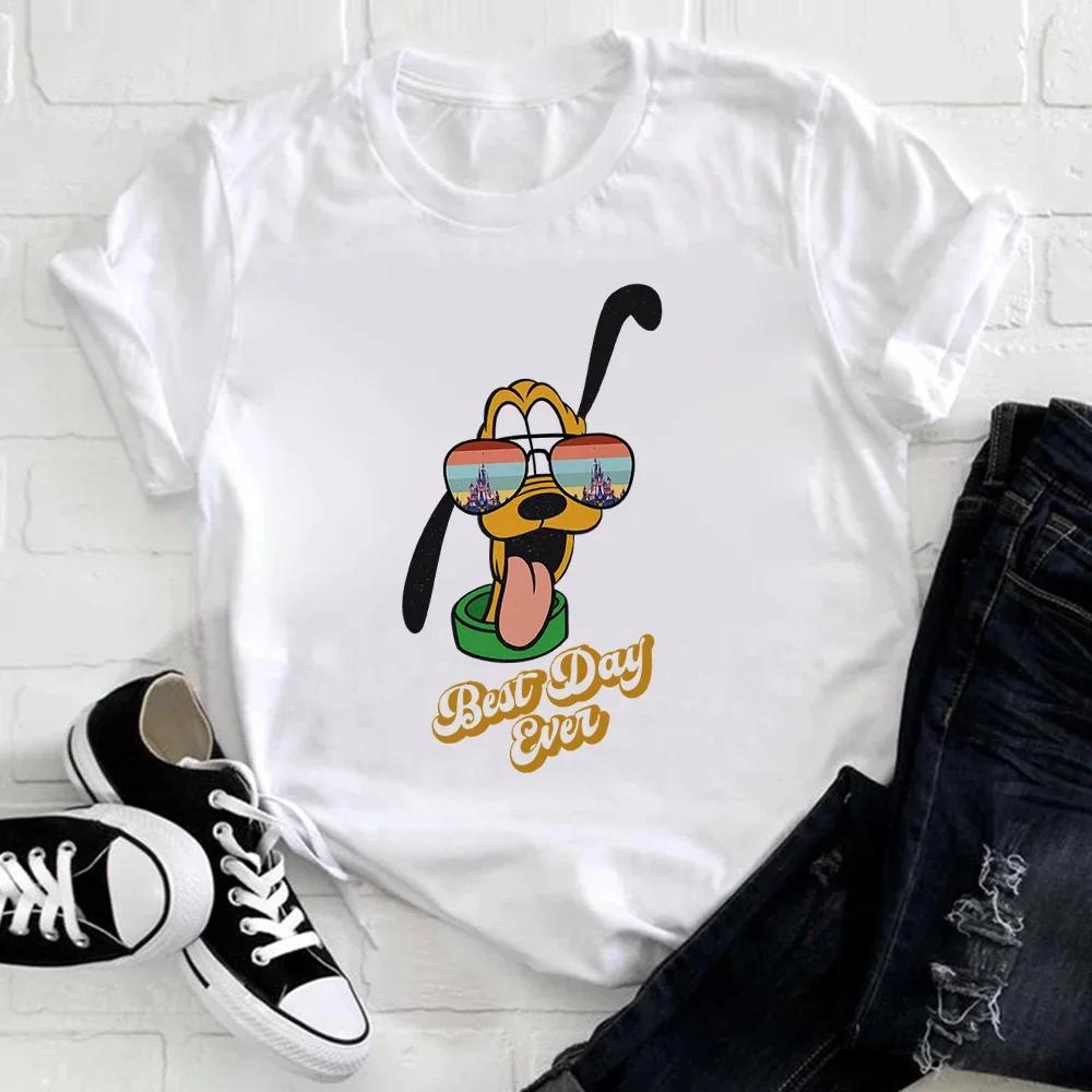 Kawaii T-shirt Cartoon Little Mermaid Print Short Sleeve T Shirt Fashion Streetwear Fashion Unisex Clothing Tops