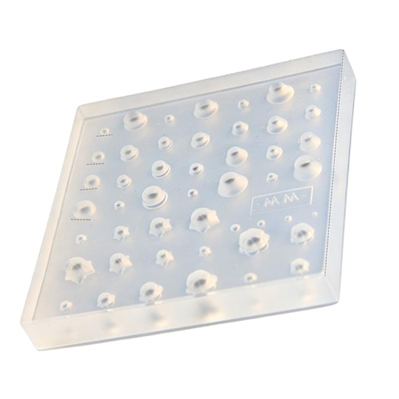 

Unique Flower Earring Craft Mold Flexible Silicone For Resin Clay Art Creations CN