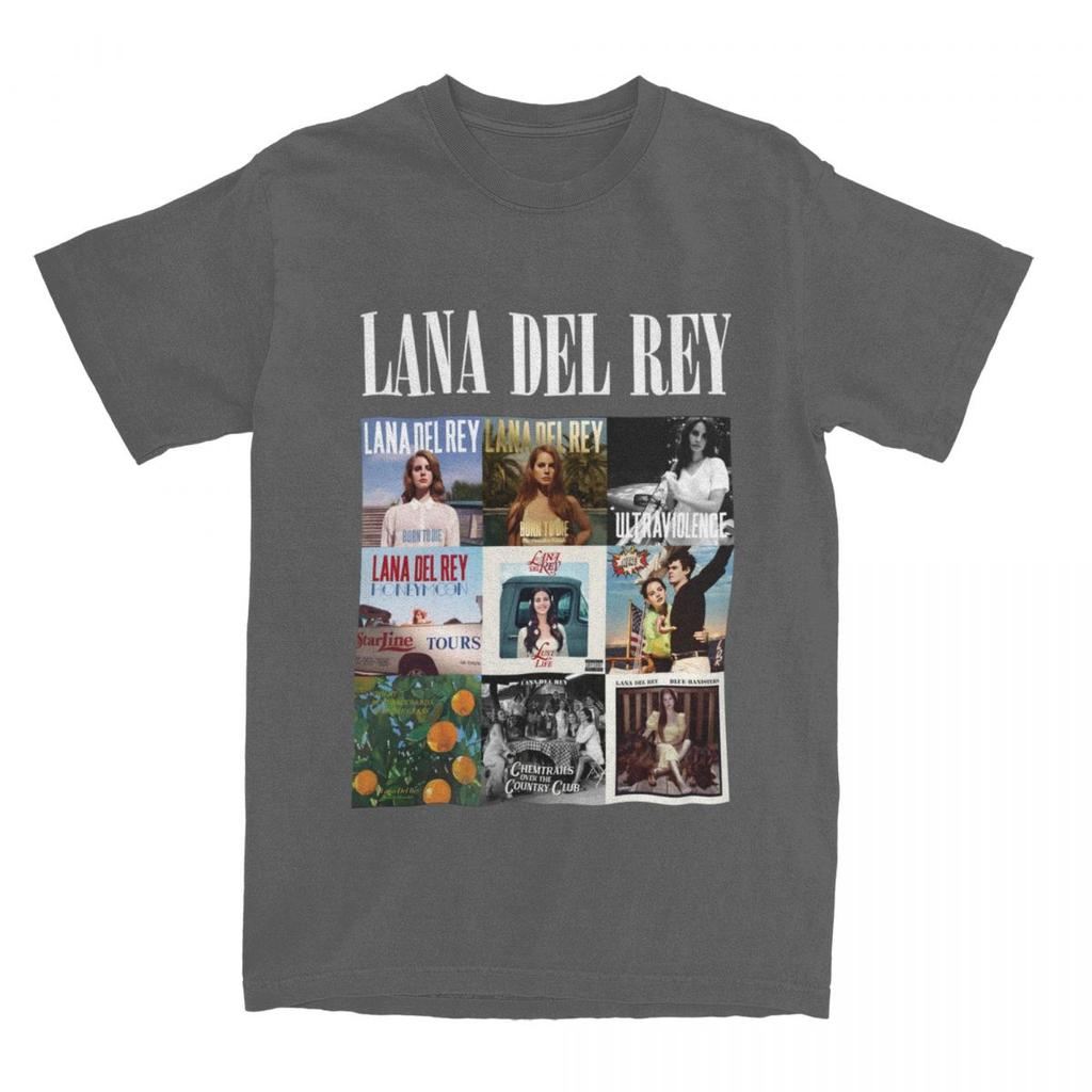 Lana Del Rey T Shirts Merch Unisex Women Pure Cotton Novelty Fashion Singer Tshirt Short Sleeve Clothes New Arrival