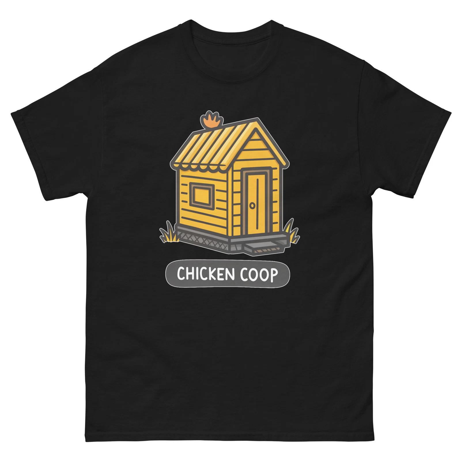 

Chicken Coop Farming Rural Life Agriculture T-Shirt 2XL