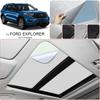 Car Suede Fabric Electrostatic Adsorption Sunroof Sunshade For Ford FOCUS Hatchback WAGON 2019-2026 Anti-UV Insulation Skylight