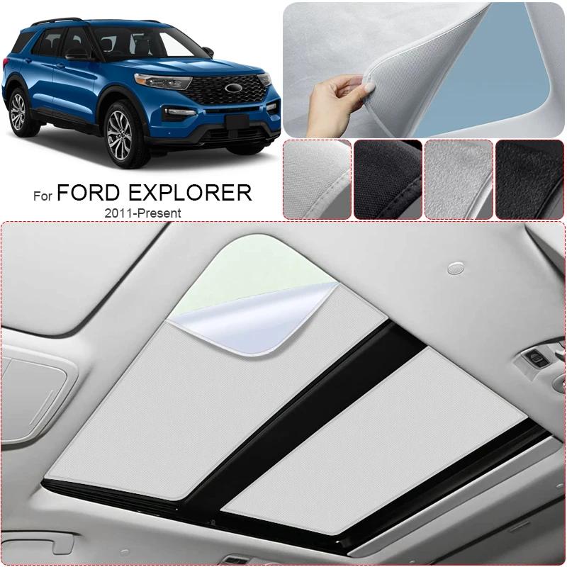 Car Suede Fabric Electrostatic Adsorption Sunroof Sunshade For Ford FOCUS Hatchback WAGON 2019-2026 Anti-UV Insulation Skylight