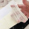 1Pairs Lace Toe Socks Women Summer Hollow Out Mesh Five Finger Socks High Tube Cotton Socks with With Separate Fingers