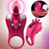 Silicon Women Sex Silent Suction Hands-free Chastity Cage Suction Machine Vibrator Men Lust Porna Mans Clitor Erotitque CRW1