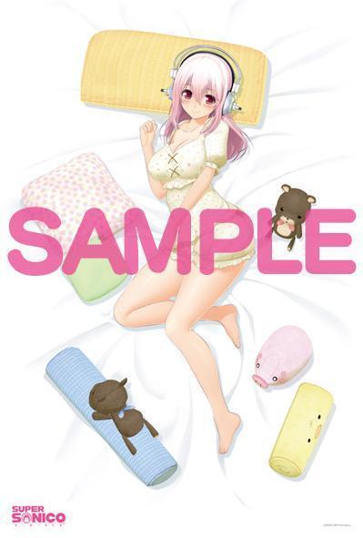 

[USED] SUPER SONICO Sleeping Sheets Nitroplus Anime