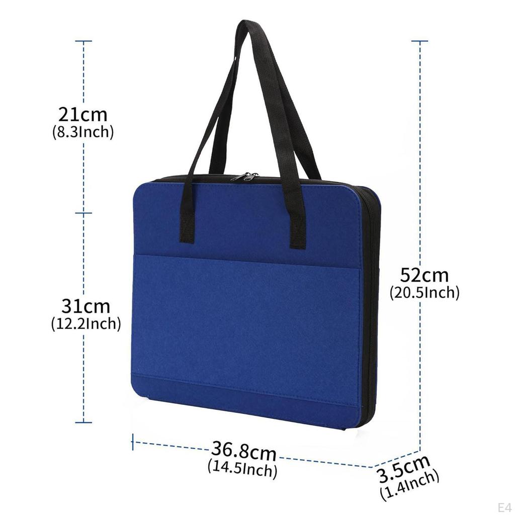 Organizer Case for Toy Cars with 52 Slots Felt Carrier Travel