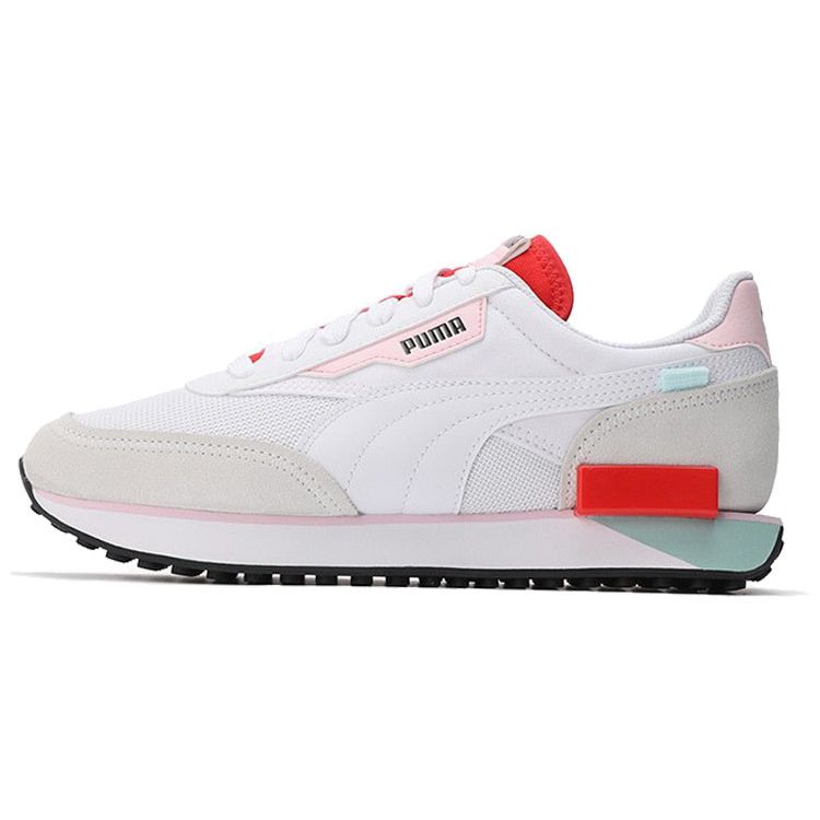 

Кроссовки Puma Future Rider Neon Play - Унисекс White Poppy Red 373383-09