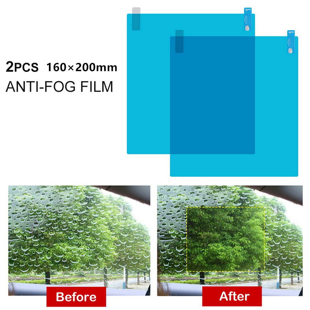 5ks Nano Ochranná fólie na auto zpětného zrcátka Anti-fog Transparentní fólie na auto