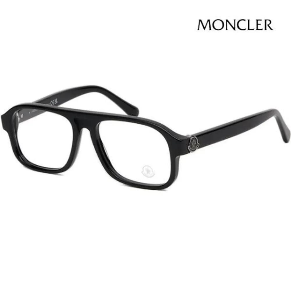 

[Moncler] Eyeglass Frames ML5198 001 Black Square Aviator Fashion