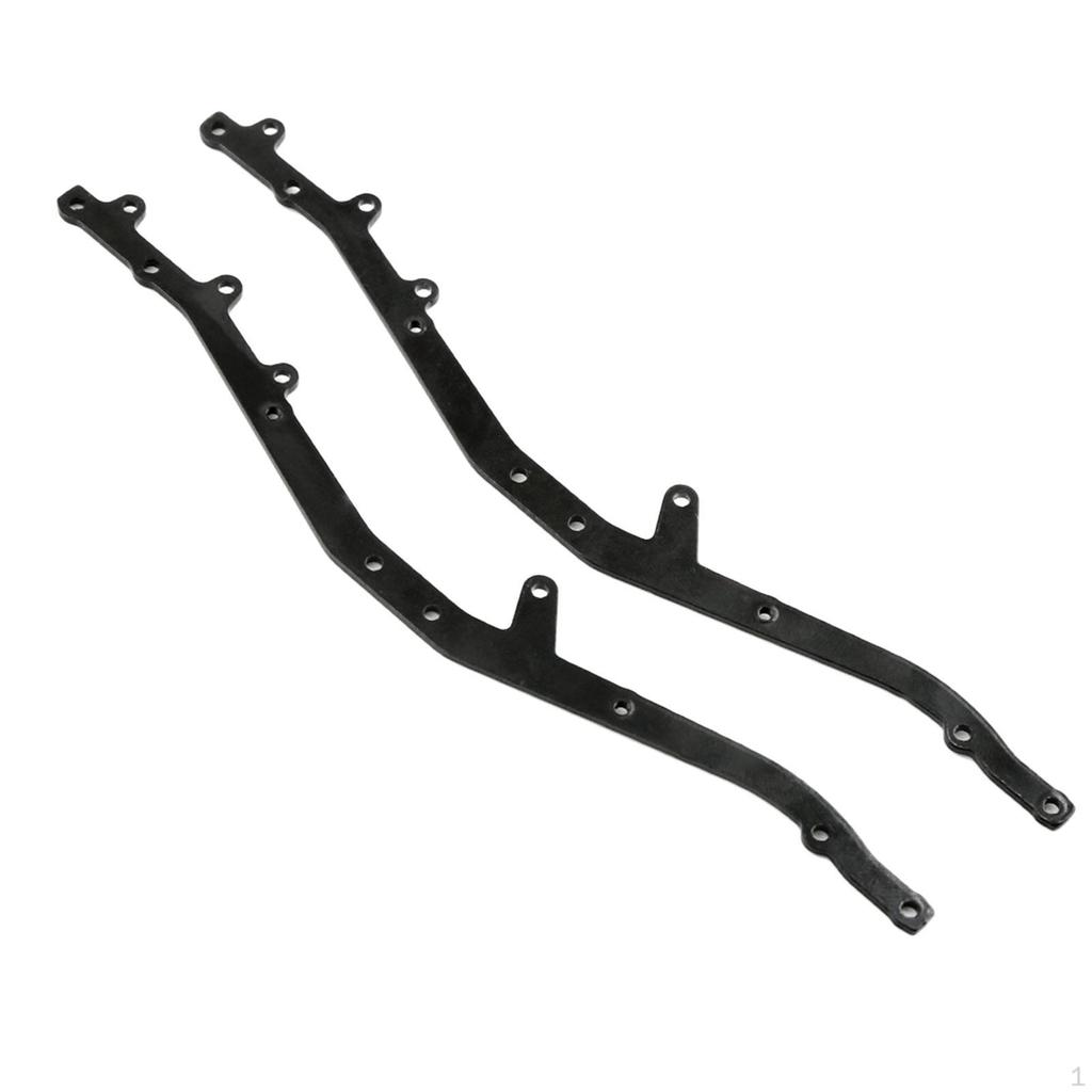 1/24 RC Car Chassis Rails Portable Replacement for 4x4 Crawler DIY Accs