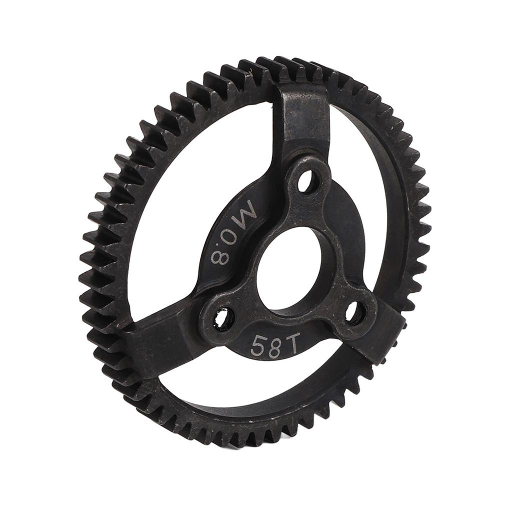 RC Car Steel Spur Gear 32P 0.8M Steel Spur Gear Replacement for Traxxas Slash 1 10 2WD 58T