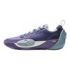 Li Ning Wade All City Fashion Comfortable Shock Absorption Rebound Support Low Top Kids Basketball Shoes Men Basketball Shoes Purple Blue YKBV010-5