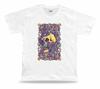Totenkopf Skelett Rose Dorn Teufel stylisches T-Shirt Tee besonderes Geburtstagsgeschenk