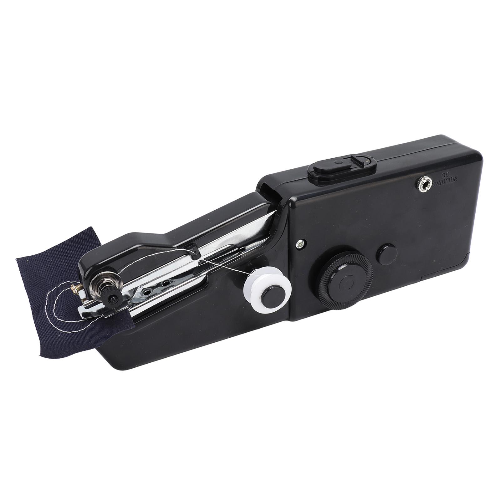 

Ручная швейная машина для сглаживания стежков портативный электрический швейный инструмент для дома и путешествий черный чёрный