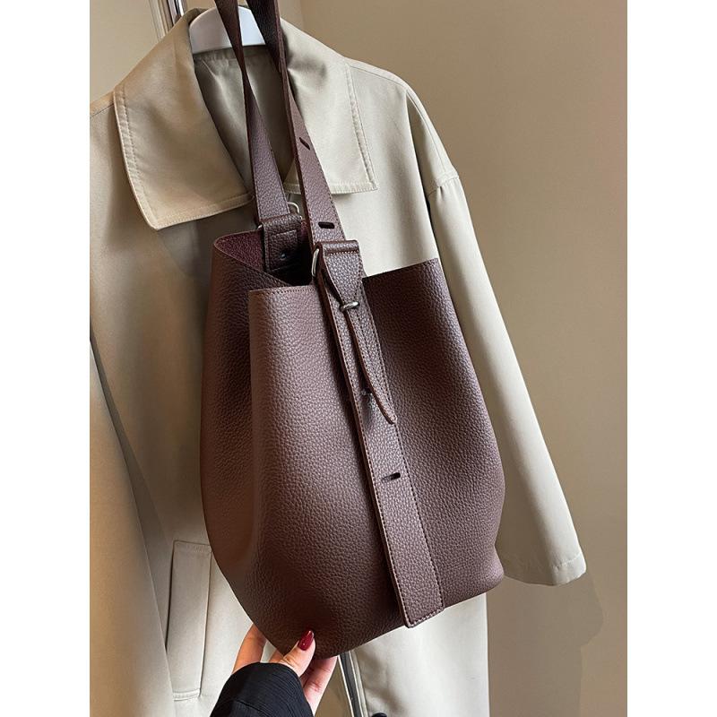 Bags Women's Large Capacity Women's Niche 2026 Bucket Bags Women's Versatile Handbags Casual Messenger Bags