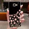 For Samsung Galaxy A5 2016 A3 2016 A7 2017 Case Flower Butterfly Soft Silicone Clear TPU Cover For Samsung A3 A5 2017 Cases Capa