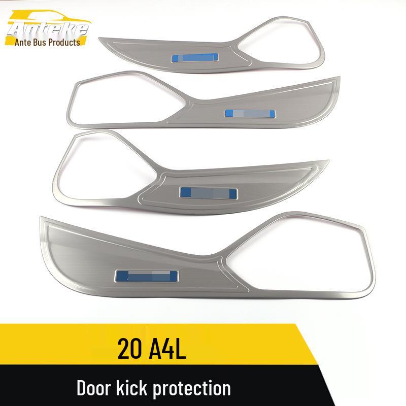 A4L Car Door & Armrest Anti-Kick Pad Set - Decorative Stickers & Accessories