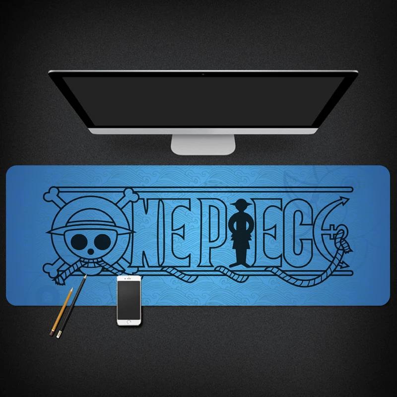 ONE PIECE Animation Peripheral Monkey D. Luffy  Roronoa Zoro Dormitory Second Dimensional Computer Keyboard Table Mat Waterproof Large Cute Mouse Mat