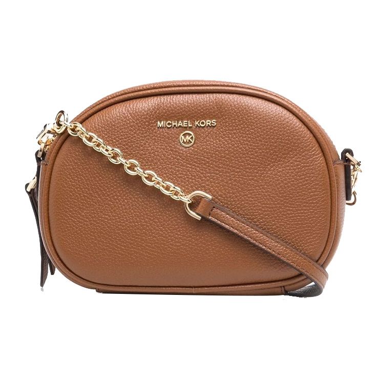 

Michael Kors MK Jet Set Charm Solid Fashion Leather Camera Bag Women Shoulder Bag Brown 32S1GT9C0L-230 Basic Set (Bag+Dust Bag)