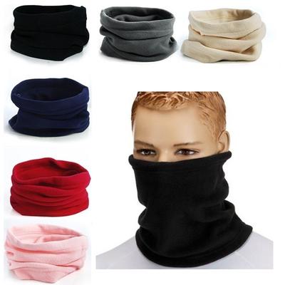 Ice Hockey Microfiber Neck Warmer Balaclavas Soft Fleece Headwear Face Scarf Mask For Winter
