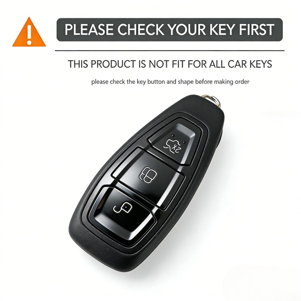 Car Key Pack For Ford St Line Fiesta Focus Mondeo Ecosport Kuga Puma Edge Escape Silicone Car Key Fob Case Accessories