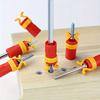 3 Stück Universeller Schraubendreher-Bit-Halter Klemme Schraubenbefestiger Holzbearbeitungswerkzeug Schraubenanziehwerkzeug Set für Heimwerker