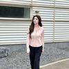 Skechers Solid Color Fashion Simple Sports Stand Collar Jacket Women Jackets Cloud-Pink P225W125-053G