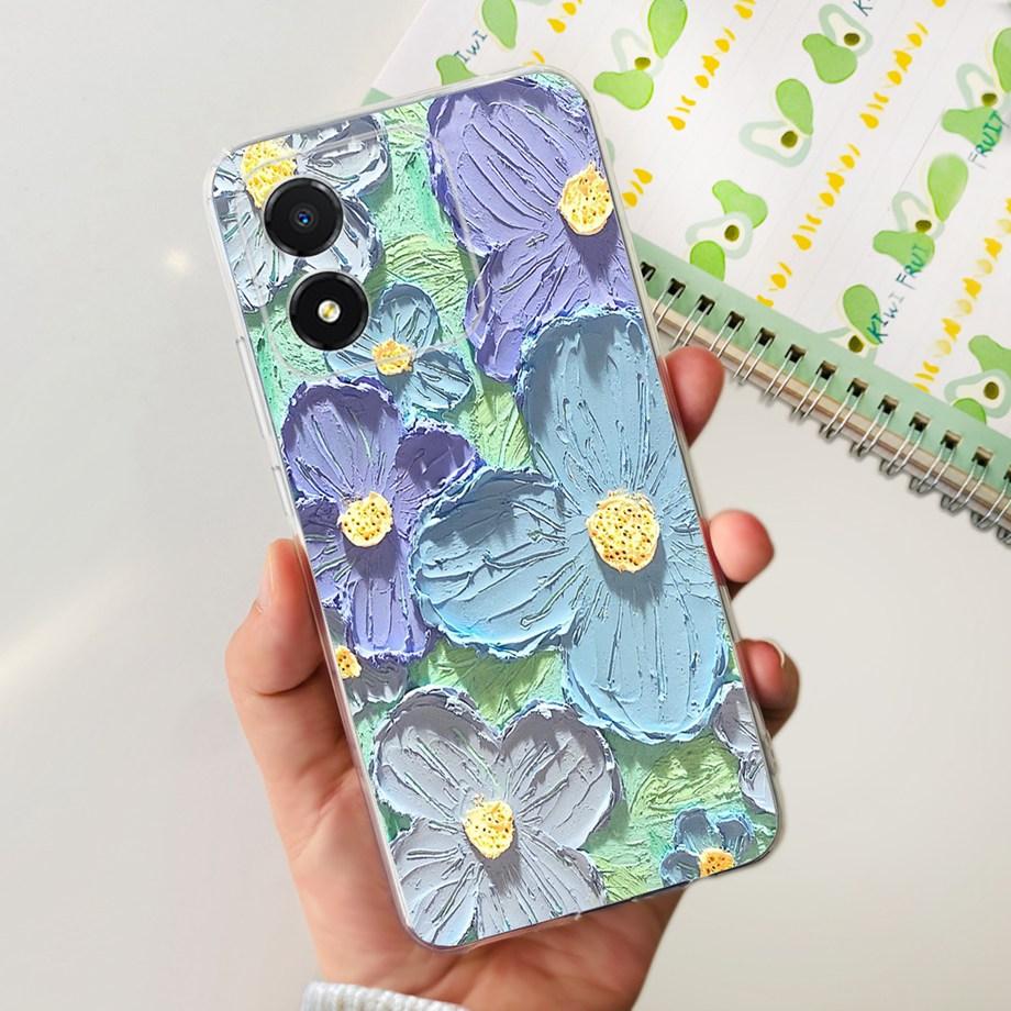 For Honor X5 Plus Case Fashion Colorful Girly Cover Case For HonorX5 Plus Soft Silicone Fundas Phone Case For Honor X5Plus Coque