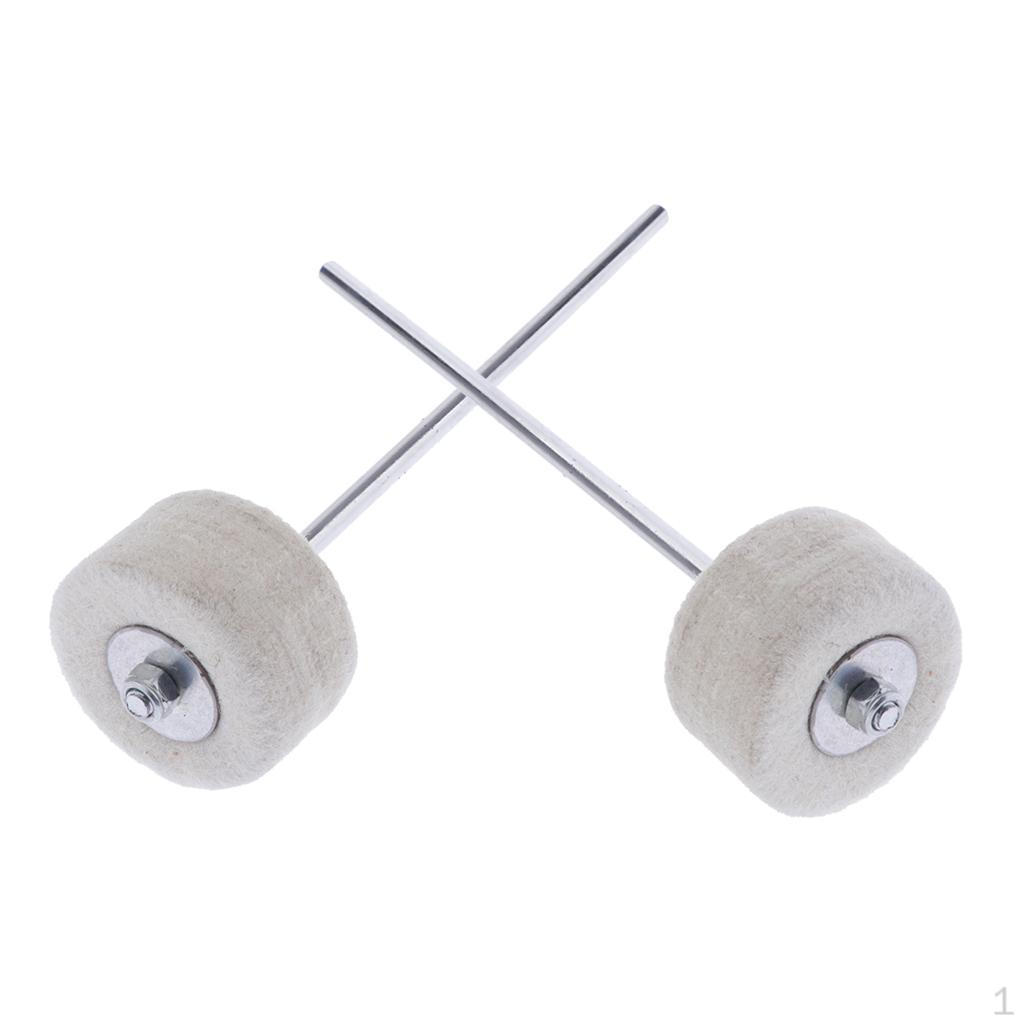 

Прочный двухкомпонентный колотушка для педали барабана с войлочными запасными частями