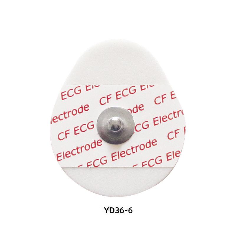 Non-woven Disposable ECG Electrode Pads - 55mm Monitor Stickers