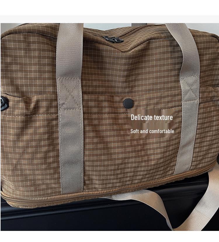 Large Capacity Unisex Travel Bag - Dry/Wet Separation, Suitable for Business and Gym.