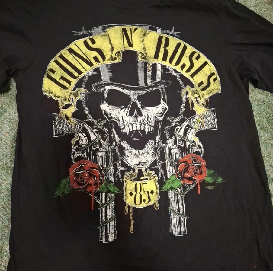 Guns N Roses Shirt Appetite for Destruction Rock Tour Vntg Design T-Shirt