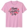 Happy Valentines Day TShirt Love RoUnisexce Valentines Day Gift For Him And Her