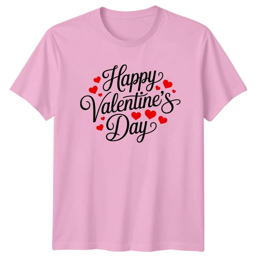 Happy Valentines Day TShirt Love RoUnisexce Valentines Day Gift For Him And Her