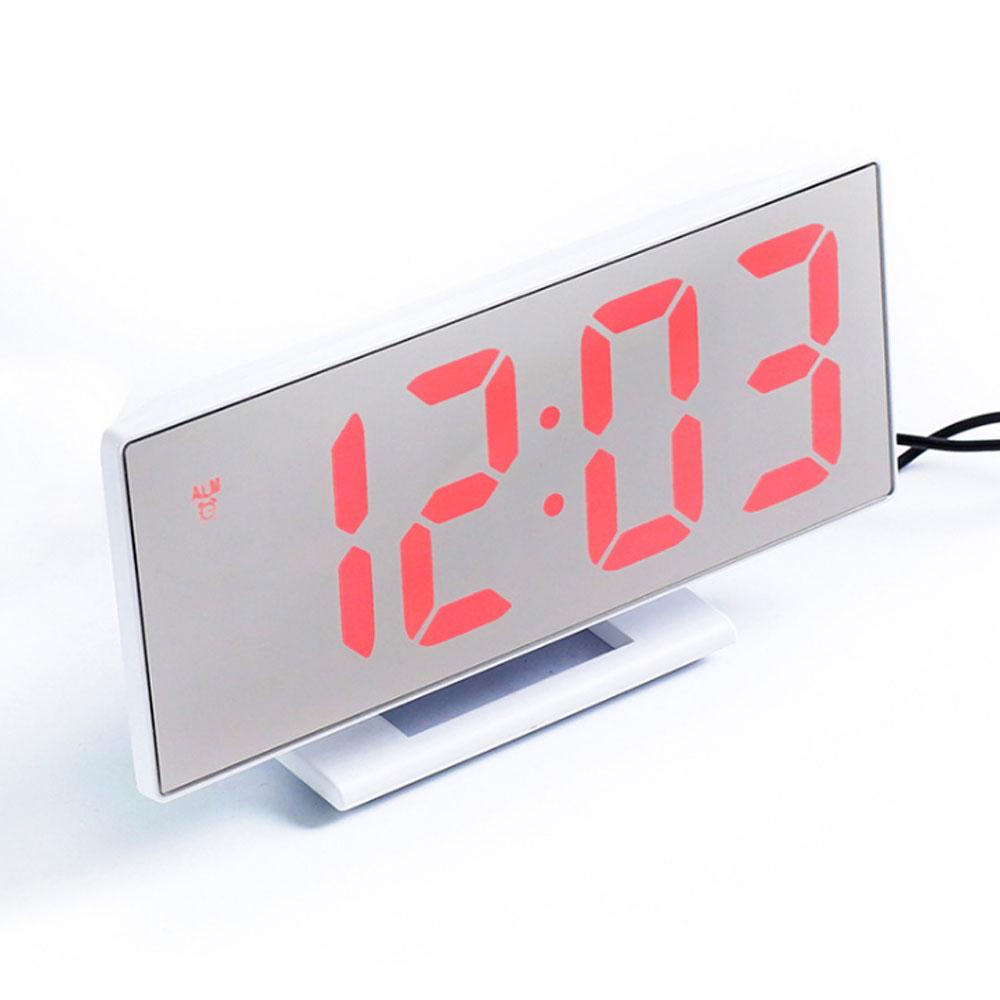 Electronic Watch Desk Digital  Alarm Moment Bedroom Decoration Table And Accessory Smart Hour Led Awakening Light Consumer