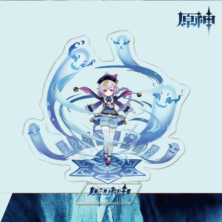 Game Anime Model Open World Impact Acrylic Cosplay Character Stand Painted Desk Decor Ornament Gift 15cm