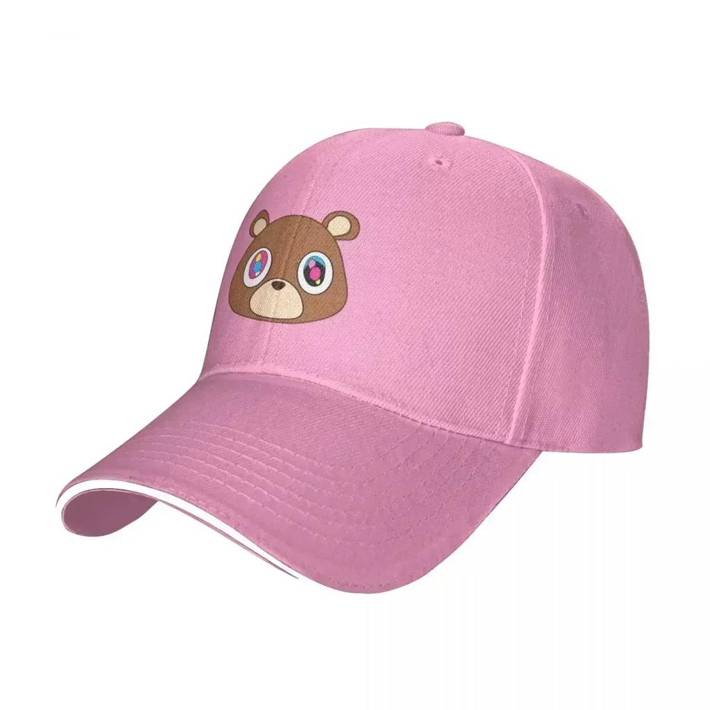 Bear Baseball Cap Hard Hat Big Size Hat Uv Protection Solar Hat Fluffy Womens Hats Unisexs