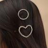 Elegant Round Zinc Alloy Hair Clip