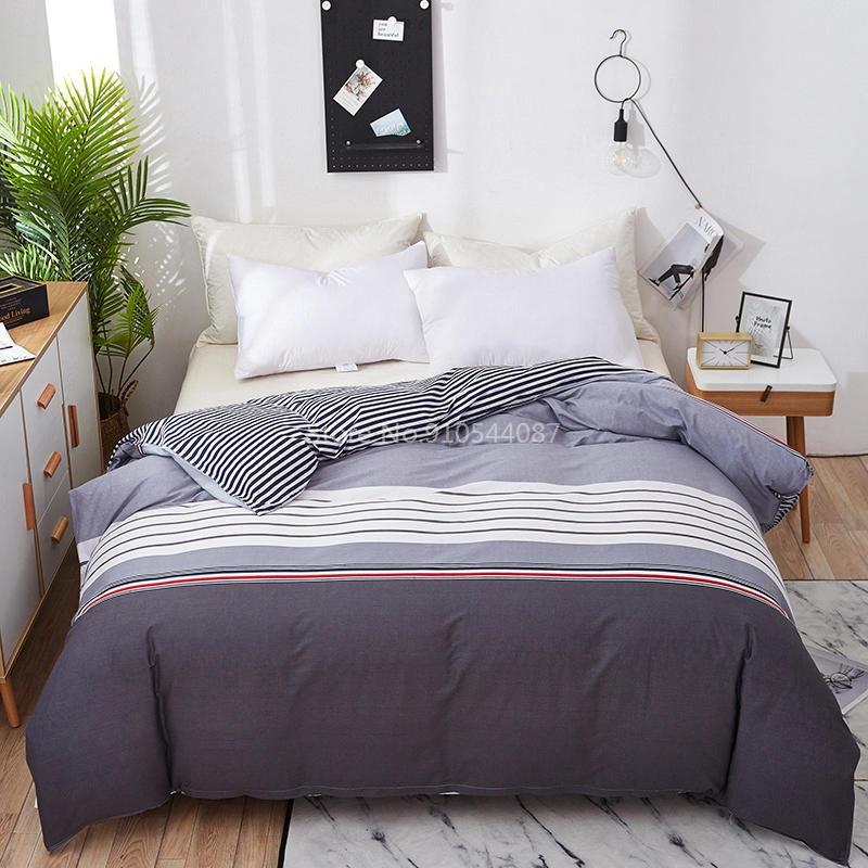 Love Pattern Cotton Duvet Cover Spring Autumn Quilt Cover Single Double Twin Full Queen King Comforter Blanket Case Textile 1pc