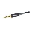 [Nobunaga] Labs Cable Shoukaku (3.5mm Stereo Mini/MMCX) NLA-SHK Black 120 cm